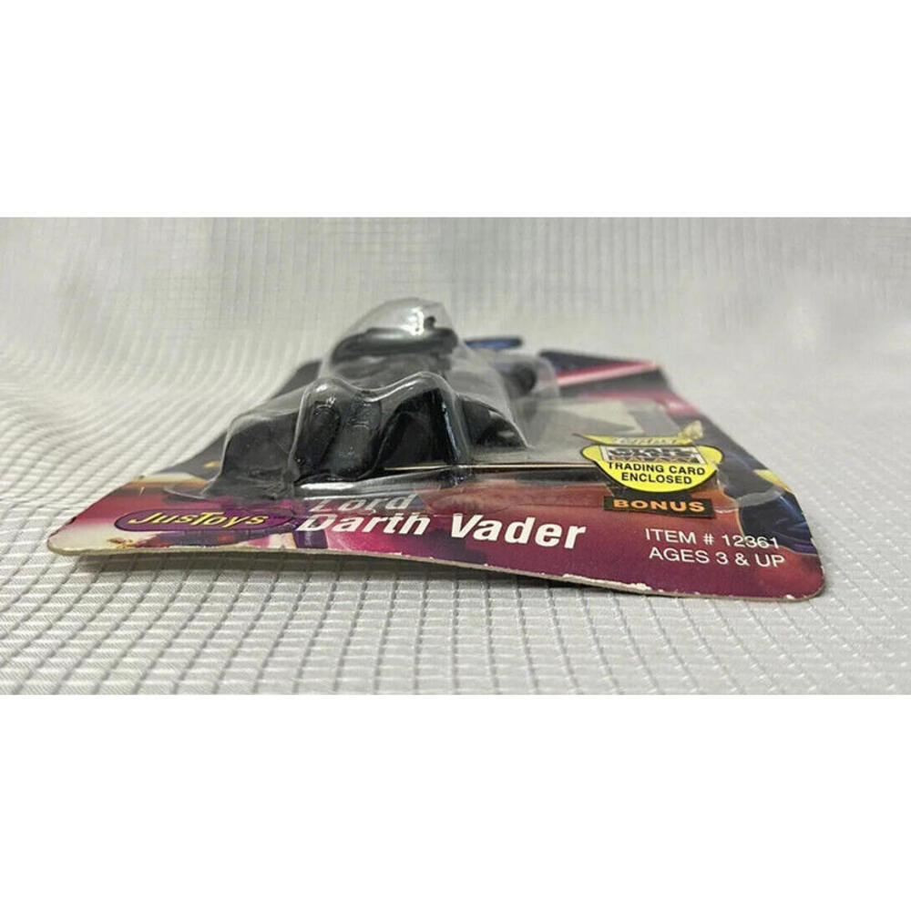 1994 Just Toys Star Wars Bend-Ems Darth Vader Action Figure & Trading Cards NIP - Picture 6 of 6